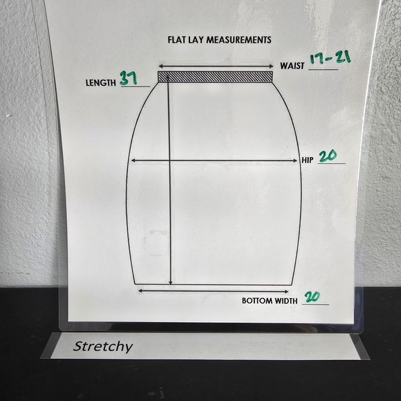 Lot of 2 Tanoa Womens XL Skirt Ribbed Maxi Skirts Polynesian Tribal Stretchy - Picture 7 of 10